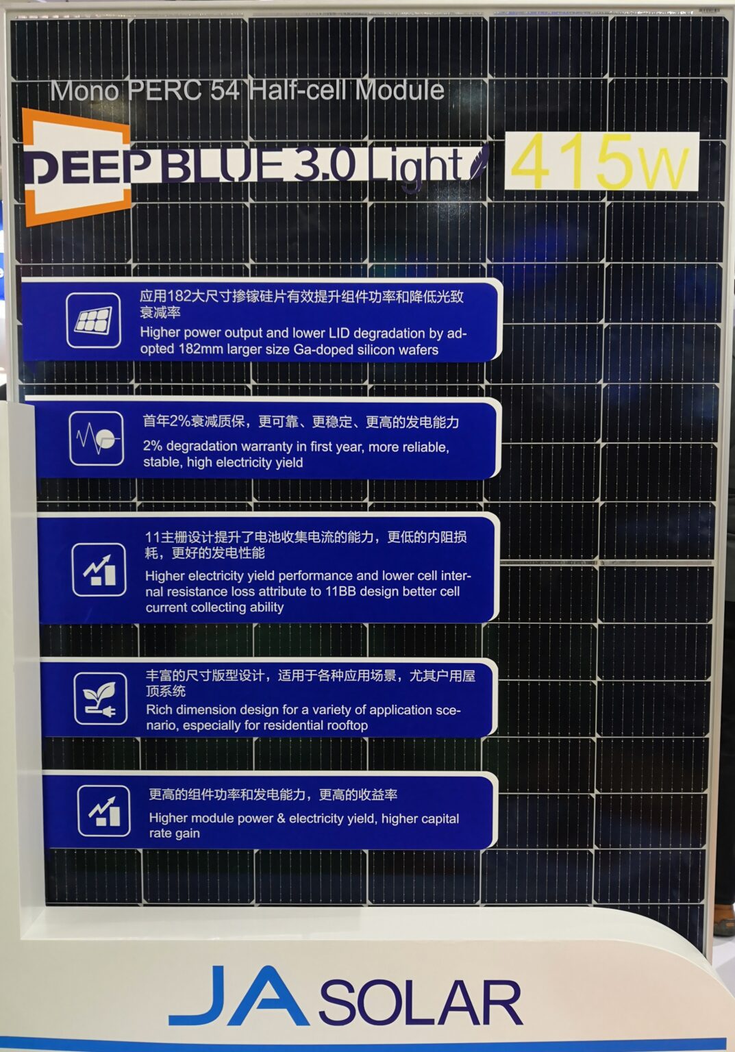 JA Solar Launches DeepBlue 3 0 Light Tailored For Distributed Solar PV 