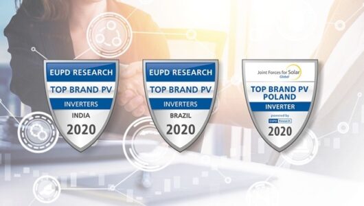 SOFARSOLAR Has Been Awarded "Top Brand PV Inverter" in Poland, Brazil, and India Once Again by EuPD Research