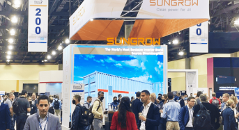 Sungrow Displays the Liquid Cooled Energy Storage Systems at ESA 2021