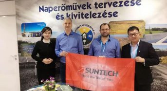 Suntech Strengthens the Partnership with TE to Expand Development in Hungarian PV Market