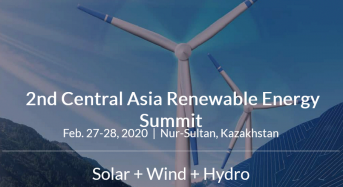 2nd Central Asia Renewable Energy (CARE) Summit Will Take Place in Kazakhstan in February