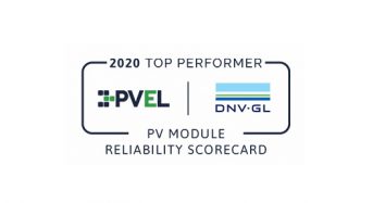 JinkoSolar Recognized as Top Performer in PVEL/DNV GL 2020 PV Module Reliability Scorecard for the Sixth Consecutive Year