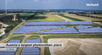 OMW and Verbund Begin Construction on Austria’s Largest Area Photovoltaic Plant