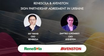 ReneSola & Avenston Sign Partnership Agreement in Ukraine