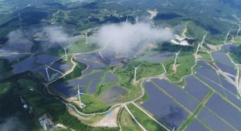 South Korea’s Largest Wind- Solar Hybrid Project With Akcome Mental’s Photovoltaic Mounting System Has Been Successfully Connected to the Grid