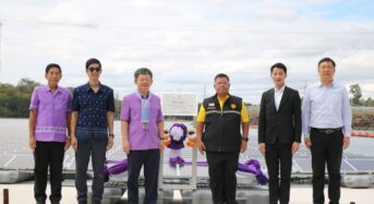 EGAT Releases the First Set of Floating Solar Panels for Thailand’s Largest Hydro-Floating Solar Hybrid Project at Sirindhorn Dam