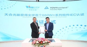 Trina Solar’s 660W+ Modules Receive IEC Certification