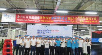 Trina Solar to Deliver 210mm 550W High-Power Vertex Modules in North America, newly produced from its Vietnam Factory