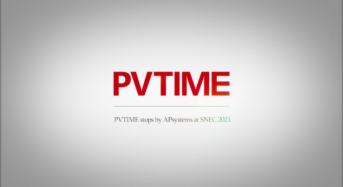 PVTIME Visits APsystems at SNEC 2021