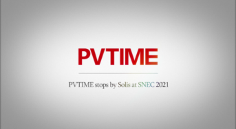 PVTIME Visits Solis at SNEC 2021