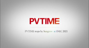 PVTIME Visits Sungrow at SNEC 2021