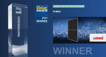LONGi Wins 2021 Intersolar Award for HI-MO 5 Series Module