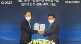Samsung and Q CELLS Enter Partnership for Zero Energy Homes