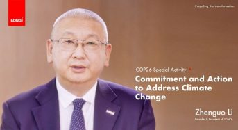 LONGi Issues Its First White Paper on Climate Action at COP26 Summit