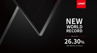 26.30%! LONGi breaks world record for HJT solar cell efficiency twice in one week