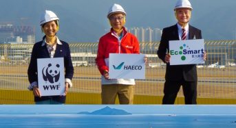 HAECO and EcoSmart Energy Officially Launched the Installation of 3 MW Solar Panels on the Rooftop of Aircraft Maintenance Hangars