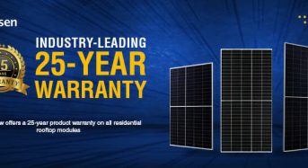 Risen Energy (Australia) Increases Its Product Warranty From 15 Years to 25 Years