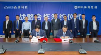 Strategic Cooperation Between JA Solar and Hyper Strong