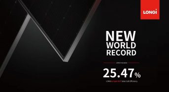 LONGi Sets New Record for P-Type HJT Silicon Solar Cell Efficiency