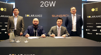 Sungrow Signs Australia’s Largest Distribution Agreement of 2 GW with Solar Juice