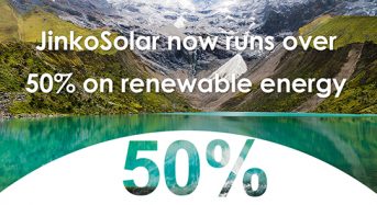 JinkoSolar Now Runs Over 50% on Renewable Energy