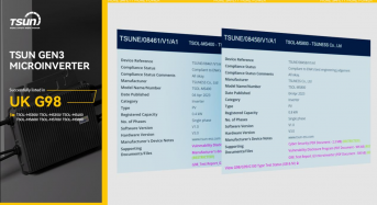 TSUN’s Advanced Solar Energy and Storage Solutions Now Available in the UK Market with G98 Listing