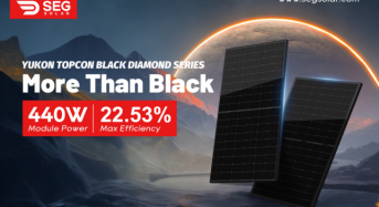 More Than Black, SEG Solar Introduces YUKON TOPCon Black Diamond Series Module
