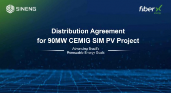 Sineng Electric and FiberX Ink String Inverters Supply Agreement for 90MW Solar Plant in Brazil