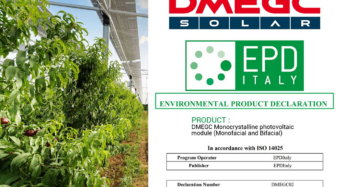 DMEGC Solar Secures Environmental Product Declaration (EPD) Certification from EPD Italy
