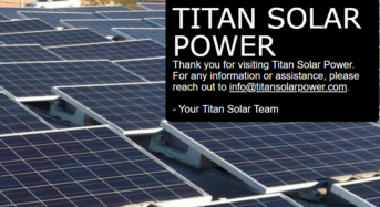 Closure of Titan Solar Power in US