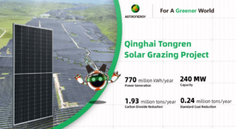 400MW! Astronergy Supports Solar+Grazing Integrated Project in China’s Plateau Area