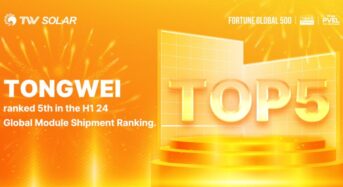 Tongwei in the Top 5 for InfoLink Module Shipments List in H1 2024