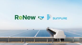 Sunpure and ReNew Power Forge Key PV Plants Cleaning Deals