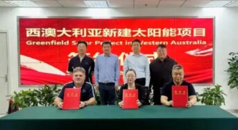 CMEC Guolian, TG, and PI Ink Deal for Landmark Western Australian Solar Project