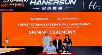 Hanersun Signed Annual PV+ESS Supply Agreement with Technoenergostroy During Intersolar Europe