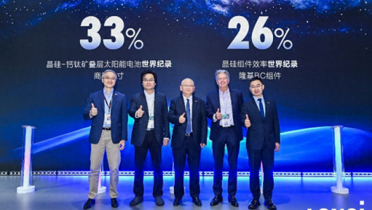 LONGi Unveils Dual Breakthroughs at SNEC 2025, Shattering PV Efficiency Records