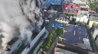 Super Battery Plant Blast Erupts