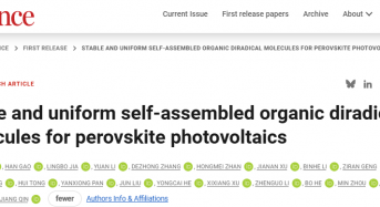 34.2%! CAS and LONGi Unveil Solar Tech Achieving High Efficiency on Perovskite Cells