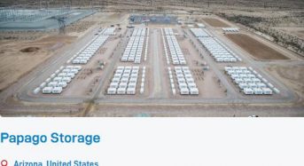1.2GWh! Recurrent Energy Commissions Papago Energy Storage Center in Arizona