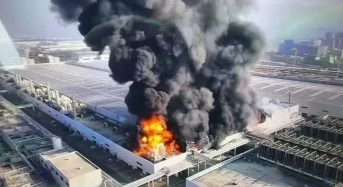 Large PV Factory Fire: Solar Cell Workshop Suspected Origin