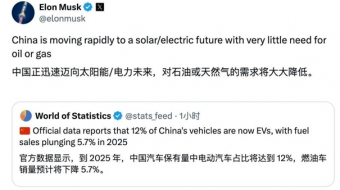 Elon Musk Marvels at China’s Rapid Solar-Electric Transition