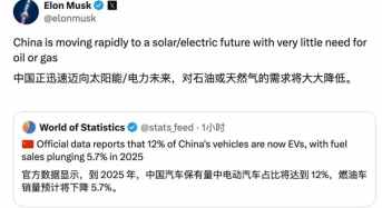 Elon Musk Marvels at China’s Rapid Solar-Electric Transition
