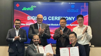2GW! JinkoSolar Secures PV Module Supply Deal with Masdar for Abu Dhabi RTC Project