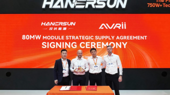Hanersun and AVRII Sign 80MW Module Supply Agreement to Advance Solar Growth in Central and Eastern Europe