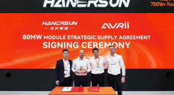 Hanersun and AVRII Sign 80MW Module Supply Agreement to Advance Solar Growth in Central and Eastern Europe