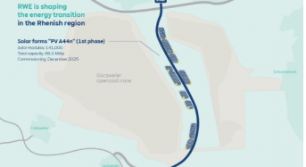 RWE Advances 20 MWp A44n Motorway Solar Expansion