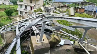 Extreme Weather Disrupts Rural PV Facility in Hubei, China