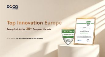 DoGo Power Wins Europe’s EUPD Research 2026 Top Innovation Award