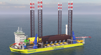 W | Deltamarin and Offshoretronic unveil next‑generation Vitruvian‑class offshore wind installation vessels